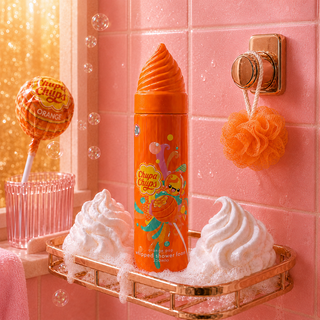 Orange Pop – Mousse de douche fouettée 250 ml – Chupa Chups