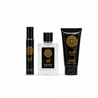 Coffret Asad  – Brumes Parfumées 50 ml & 20 ml + Lotion Après-Rasage 90 ml – Mystical