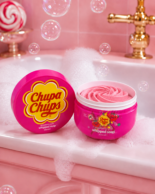 Strawberry Swirl - Savon fouetté 200ml - Chupa Chups