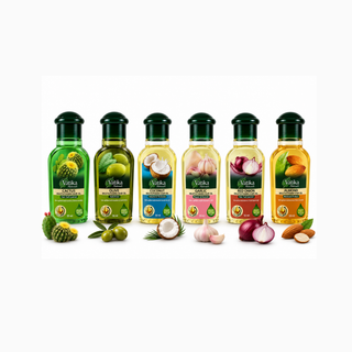 Coffret découverte huile cheveux et barbe Vatika naturel 50 ml – x6