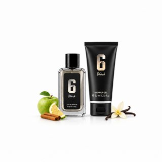 Coffret 6AM Black – Eau de Parfum 30 ml & Gel Douche 60 ml – Mystical