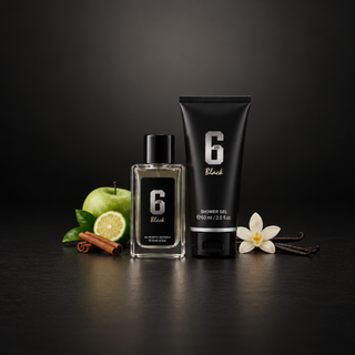 Coffret 6AM Black – Eau de Parfum 30 ml & Gel Douche 60 ml – Mystical