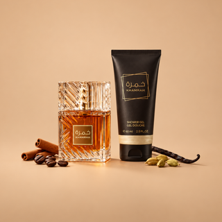 Coffret Khamrah – Eau de Parfum 30 ml & Gel Douche 60 ml – Mystical