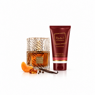 Coffret Khamrah Dukhana – Eau de Parfum 30 ml & Gel Douche 60 ml – Mystical