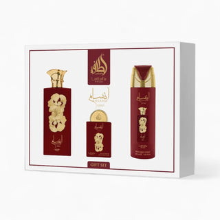 Coffret Cadeau Ansaam Eau de Parfum 3 Pièces – Lattafa Pride - La Barfumerie Paris