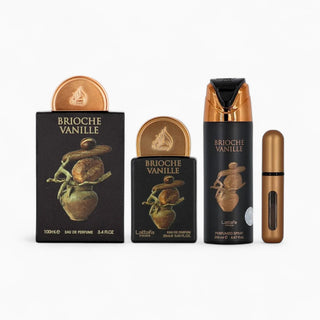Coffret Cadeau Brioche Vanille Eau de Parfum 3 Pièces – Lattafa Pride - La Barfumerie Paris