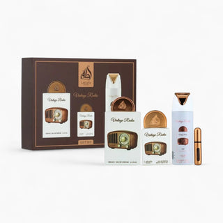 Coffret Cadeau Vintage Radio Eau de Parfum 3 Pièces – Lattafa Pride - La Barfumerie Paris