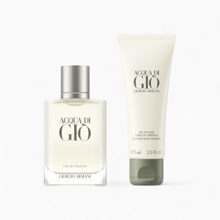 Coffret Giorgio Armani Acqua di Giò 2 pièces – EDT 50 ml + Gel Douche 75 ml - La Barfumerie Paris
