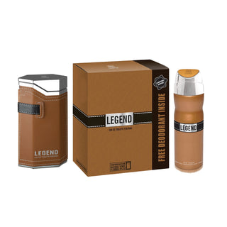 Coffret 2 en 1 Legend EDT 100 ml + Déodorant 200 ml – Emper