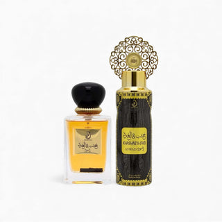 Coffret Khashab oud Aswad EDP et déodorant - Arabiyat prestige