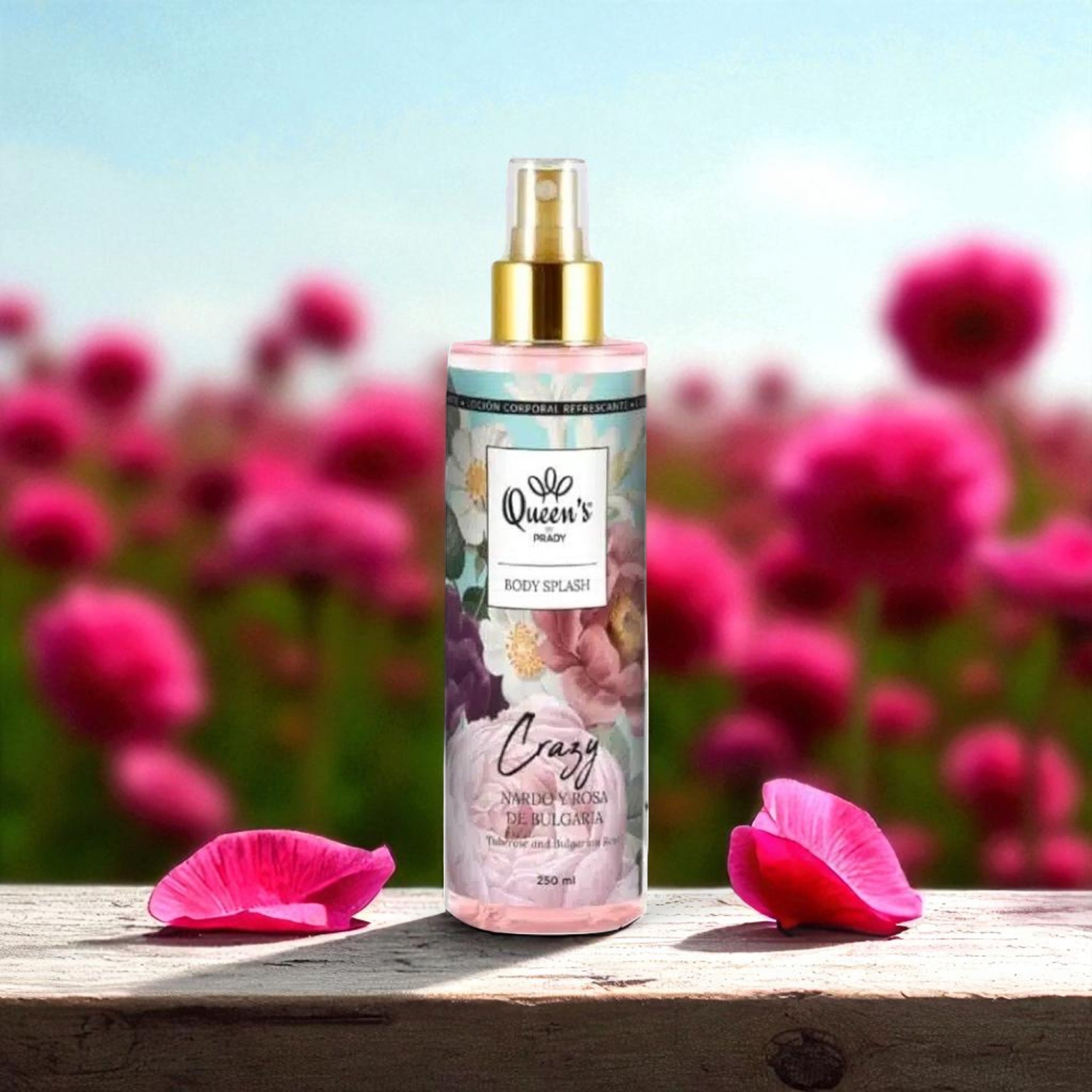Crazy Perfumed Body Mist 250 ml Queen's By Prady – La Barfumerie