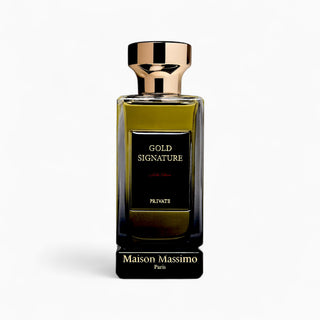 Gold Signature Niche Edition 100 ml – Maison Massimo Paris - La Barfumerie Paris