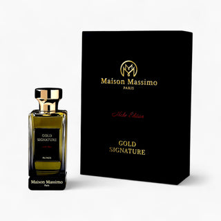 Gold Signature Niche Edition 100 ml – Maison Massimo Paris - La Barfumerie Paris