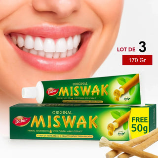 Dentifrice Miswak Original 170 Gr - Dabur - La Barfumerie Paris