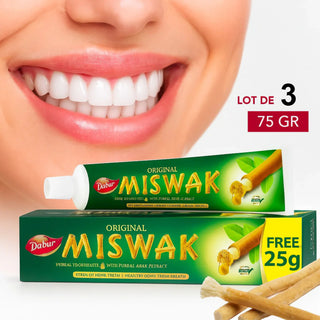 Dentifrice Miswak Original 75 Gr - Dabur - La Barfumerie Paris