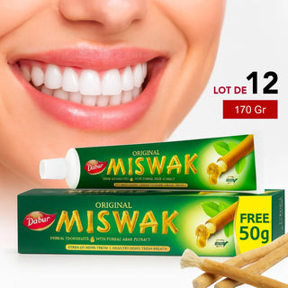 Dentifrice Miswak Original 170 Gr - Dabur - La Barfumerie Paris