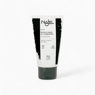 Masque visage au charbon bio 75 ml - Najael