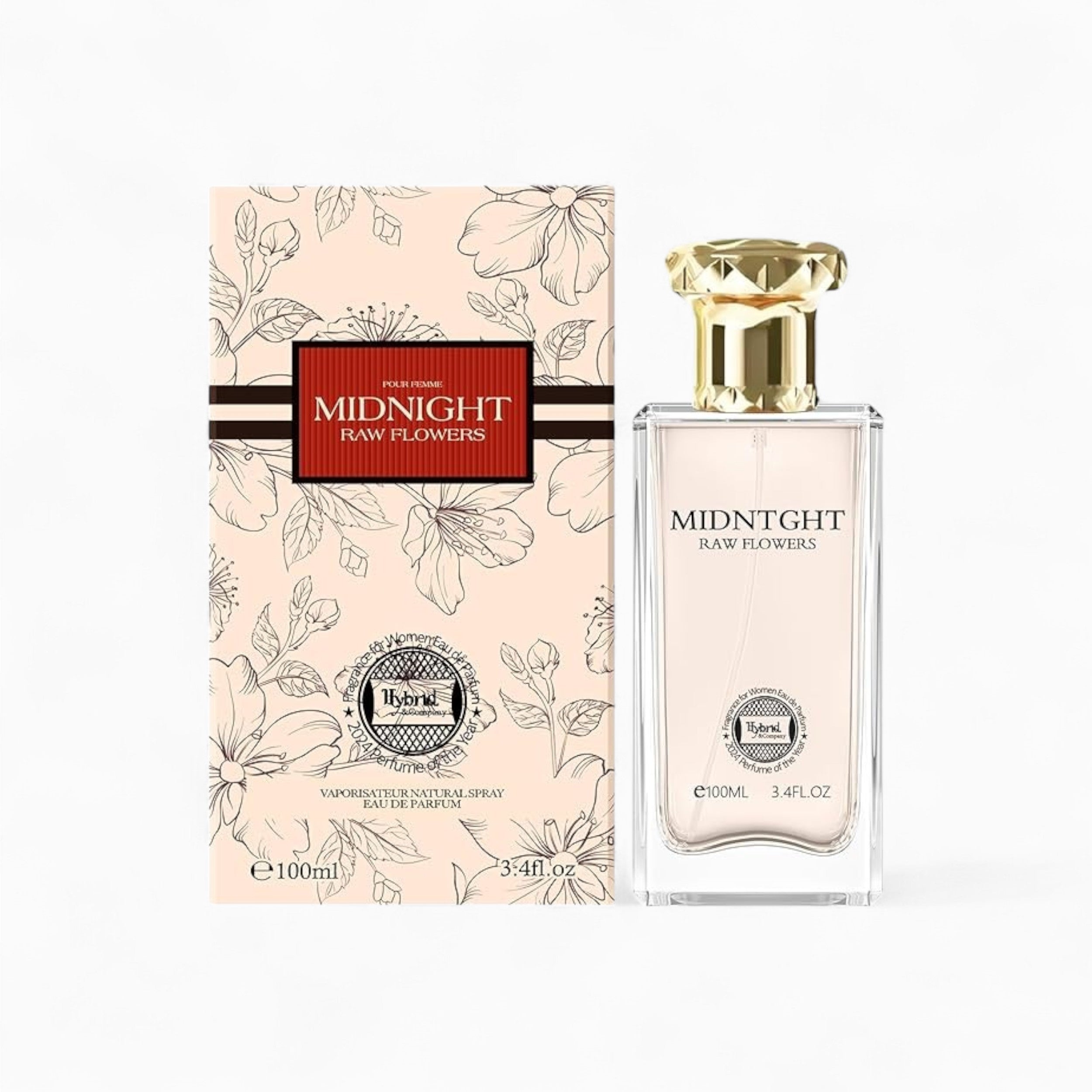 Midnight Raw Flowers eau de parfum 100 ml – Love – La