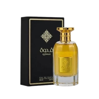 Qidwah Eau de Parfum 85 ml – Un parfum mixte oriental et boisé signé Ard Al Zaafaran. Agrumes, fleurs, épices et bois sensuels dans un flacon élégant.