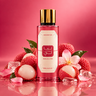 Sparkling Lychee – Brume Parfumée Cheveux & Corps 250 ml – Layali