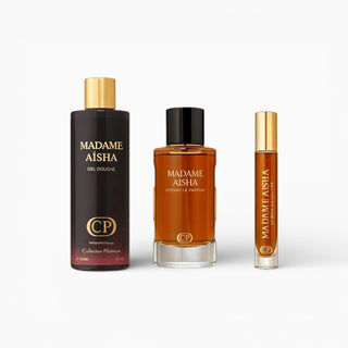 Coffret parfum Madame Aisha – Collection Platinum
