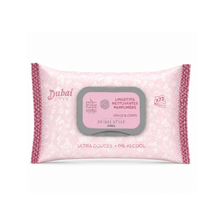Lingettes parfumées visage & corps - Sara - Dubai style 0% Alcool