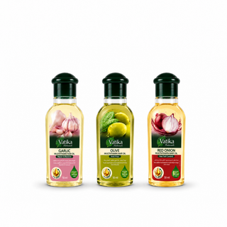 Lots 3 huiles - Soin profond  Ail/oignon/olive