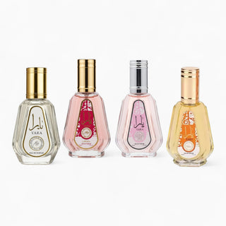 Lot de 4 Yara – Eau de Parfum 4 × 50 ml – Lattafa