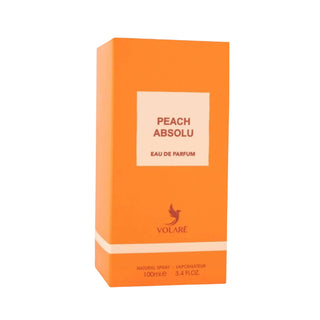 Peach absolu Eau de parfum 100 ml – Volaré - La Barfumerie Paris