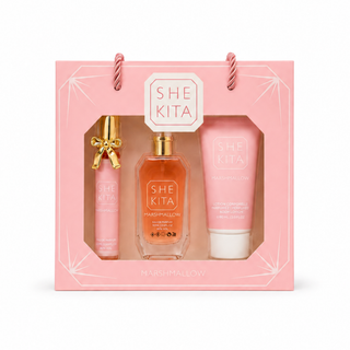 Coffret Marshmallow - Shekita - Coffret Eau de parfum & Lotion coporelle parfumée