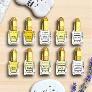 Lot de 10 Roll-On 5 ml – El Nabil - La Barfumerie Paris