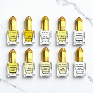 Lot de 10 Roll-On 5 ml – El Nabil - La Barfumerie Paris