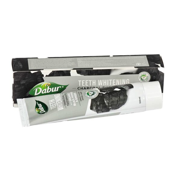 Dentifrice au Charbon et Gingembre Organique Dabur