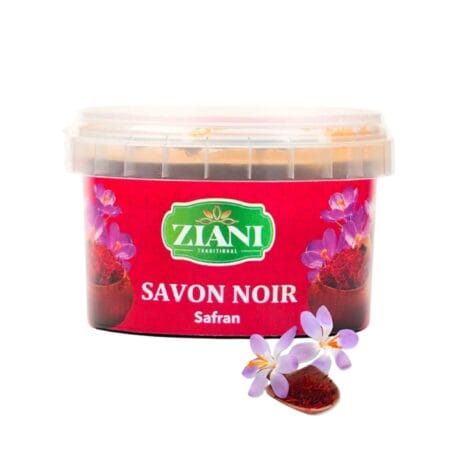 Savon noir Safran 250gr - ZIANI