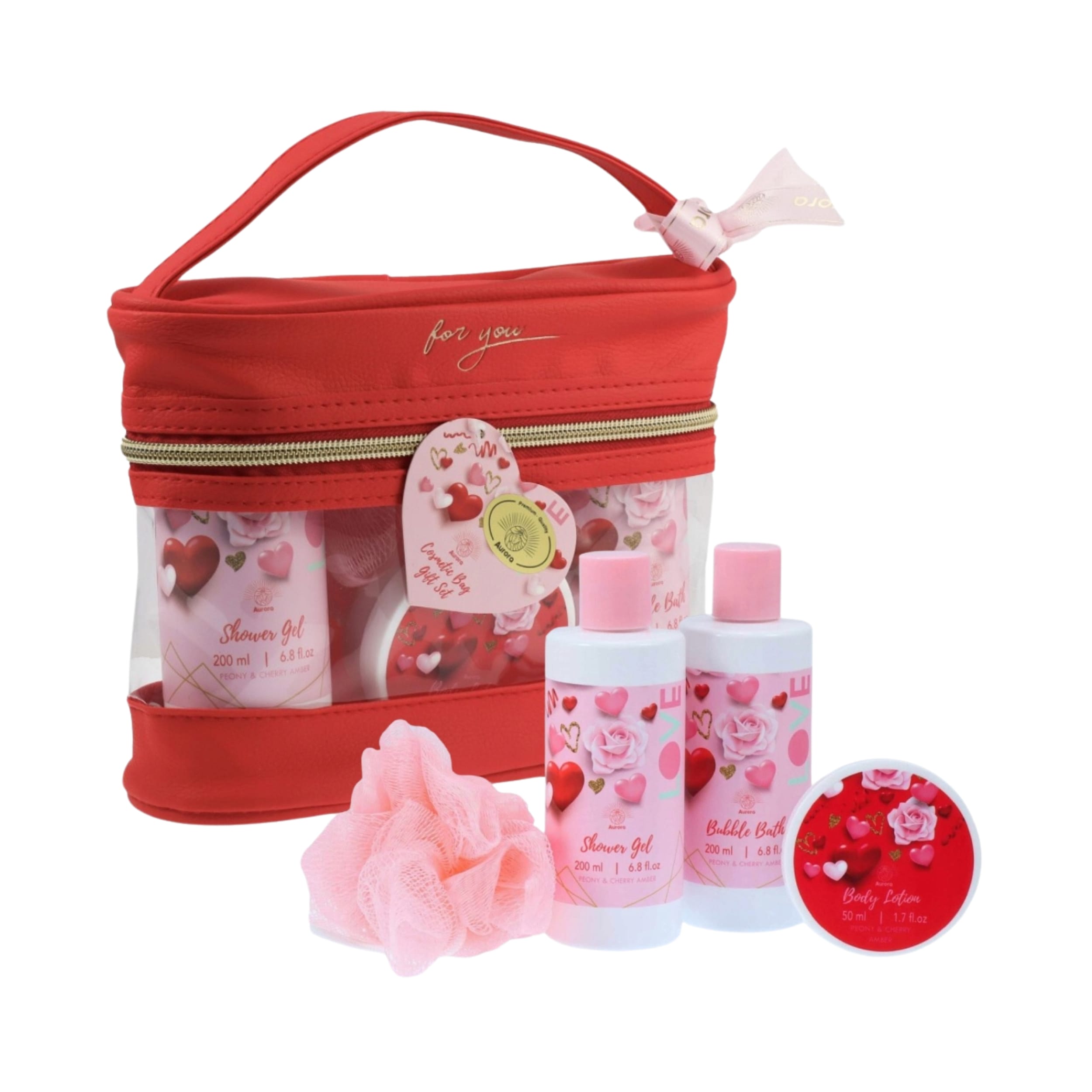 Coffret For You Pivoine et Cerise 4 pièces- Aurora